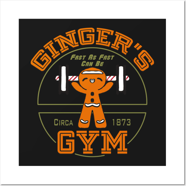 Ginger's Gym Wall Art by BenBates